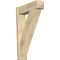 Ekena Millwork Traditional Arts & Crafts Rough Sawn Outlooker, Douglas Fir, 8"W x 30"D x 42"H OUT08X30X42TRA03RDF - alternate 1